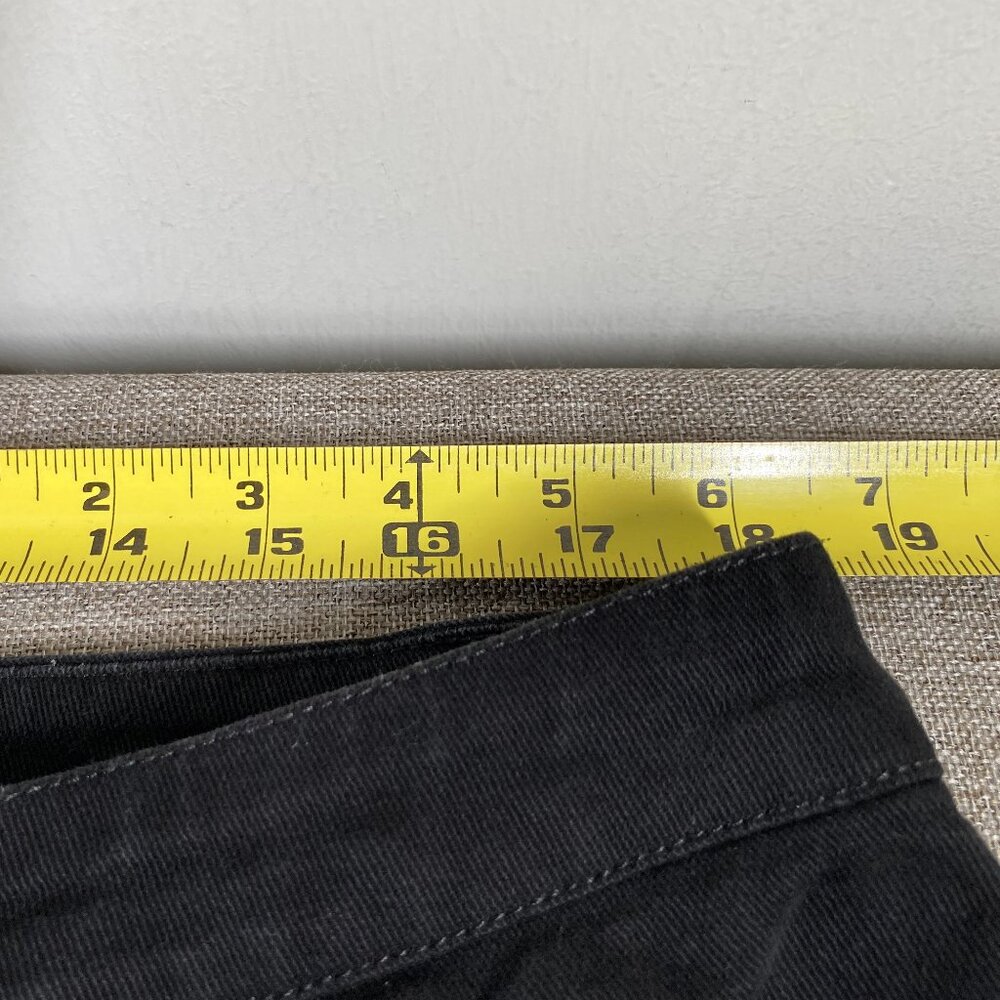 Jones New York Sport Denim Jeans Women's 16 Stretch Mid Rise Shape Control Black - Picture 9 of 13